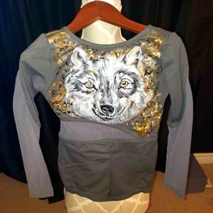 Wolf one piece dance costume